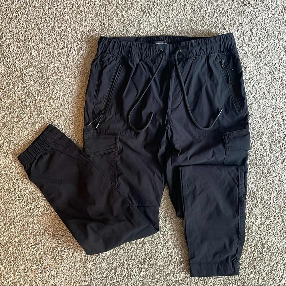 Fried Denim Men’s black size Small slim performance pants